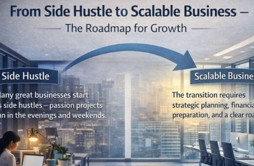 Side Hustle to Full-Time Business: A Real Roadmap